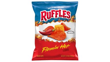 Ruffles Flamin' Hot Flavored Potato Chips