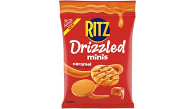 Ritz Caramel Drizzled Minis Crackers