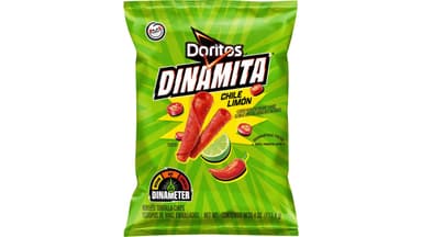 Doritos Dinamita Rolled Chile Limon Flavored Tortilla Chips
