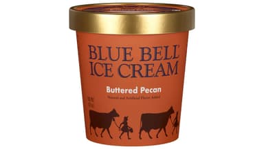 Blue Bell Buttered Pecan Ice Cream