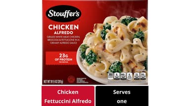 Stouffer's Chicken Fettuccini Alfredo Frozen Meal