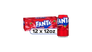 Fanta Strawberry Fruit Soda