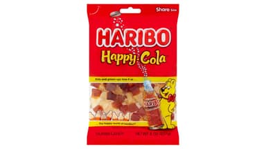 Haribo Gummies Happy Cola Share Size