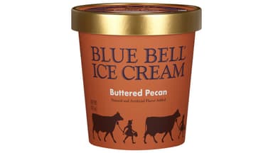 Blue Bell Buttered Pecan Ice Cream