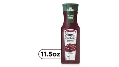 Simply Cranberry Cocktail Fruit Juice