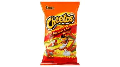 Cheetos Flamin Hot Flavored Puffs
