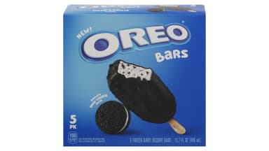 Oreo Frozen Dairy Dessert Bars
