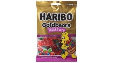 Haribo Goldbears Wild Berry Gummy Candy Share Size