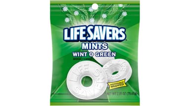 LIFE SAVERS Wint O Green Individually Wrapped Mints