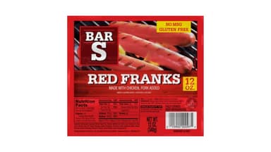 Bar-S Foods Gluten Free USDA Inspected Frankfurter