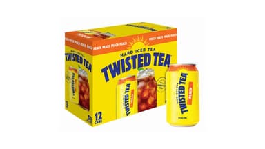 Twisted Tea Peach Hard Iced Tea
