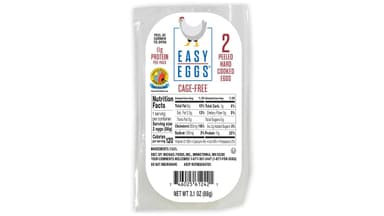 Easy Eggs Peeled Hard Cooked Eggs