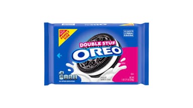 Oreo Double Stuf Chocolate Sandwich Cookies Family Size