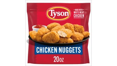 Tyson Frozen Fully Cooked Chicken Nuggets