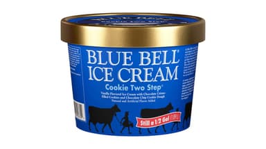 Blue Bell Cookie Two Step Ice Cream