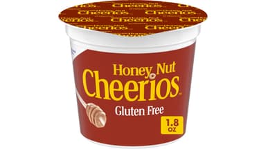 Cheerios Gluten Free Honey Nut Breakfast Cereal Cup