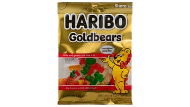 Haribo Goldbears Gummy Candy Share Size