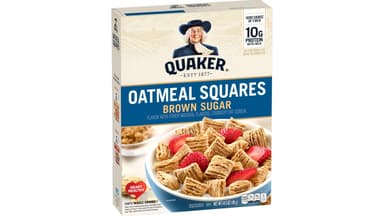 Quaker Oats Brown Sugar Oatmeal Squares Breakfast Cereal