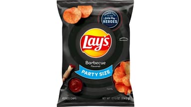 Lay's Barbecue Flavored Potato Chips Party Size