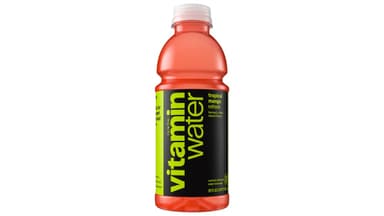 Vitaminwater Electrolyte Enhanced Refresh Tropical Mango Water Bottle with Vitamins