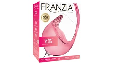 Franzia Sunset Blush Pink Rose Wine