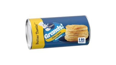 Pillsbury Grands! Flaky Layers Butter Tastin' Refrigerated Biscuit Dough