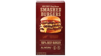 Holten's Chop House Smashed Burgers Beef Patties