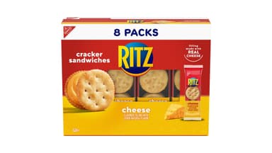 Ritz Cheese Sandwich Crackers Snack