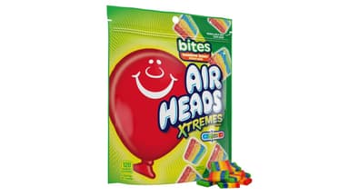Airheads Xtremes Bites Sour Chewy Candy, Rainbow Berry