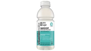 vitaminwater Zero Sugar Electrolyte Enhanced Squeezed Lemonade Water