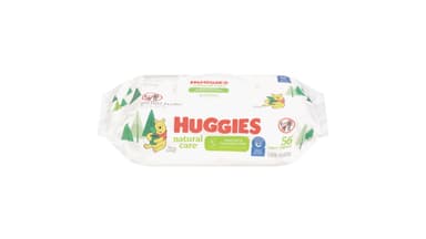 Huggies Natural Care Plant-Based Unscented Sensitive Baby Wipes