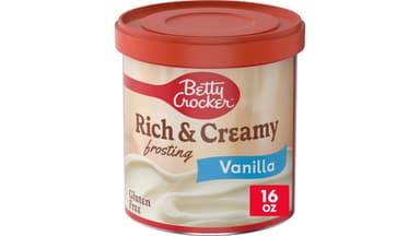 Betty Crocker Gluten Free Rich and Creamy Vanilla Frosting