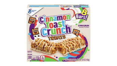 Cinnamon Toast Crunch Cereal Treat Bars