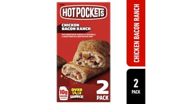 Hot Pockets Chicken Bacon Ranch Sandwich Snacks