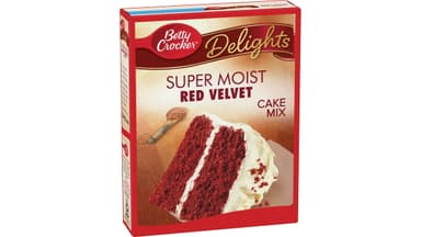 Betty Crocker Delights Super Moist Red Velvet Cake Mix