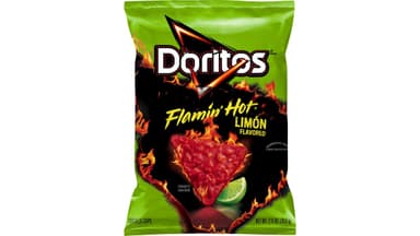 Doritos Flamin Hot Limon Flavored Tortilla Chips