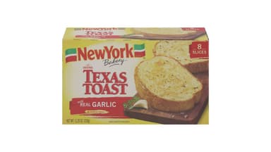 New York Bakery The Original Texas Toast Slices with Real Garlic