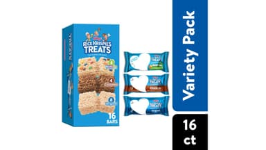 Rice Krispies Treats Crispy Squares Marshmallow Cereal Bars Variety