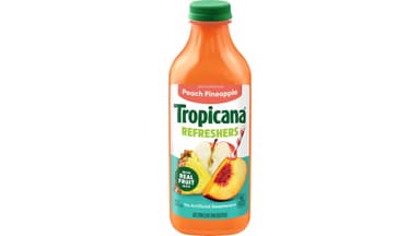 Tropicana Refreshers Peach Pineapple Juice