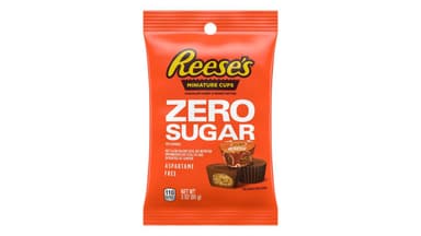 Reese's Zero Sugar Aspartame Free Miniature Cups Peanut Butter Candy