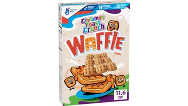 Cinnamon Toast Crunch Crispy Waffle Breakfast Cereal