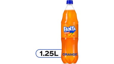 Fanta Orange Flavored Soda