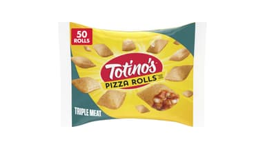 Totino's Frozen Triple Meat Pizza Rolls Snacks
