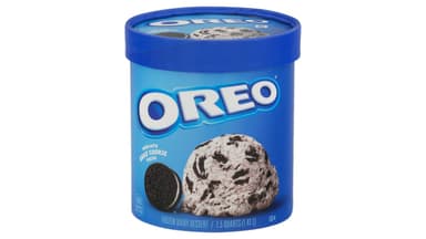 Oreo Frozen Dairy Dessert Container