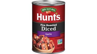 Hunt's Garlic 100% Natural Fire Roasted Diced Tomatoes