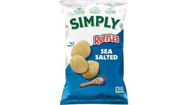 Ruffles Sea Salt Potato Chips