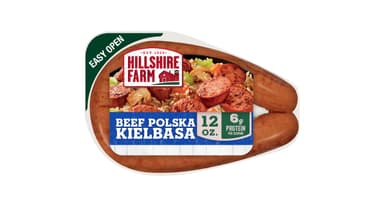Hillshire Farm Fully Cooked Smoked Beef Polska Kielbasa Sausage