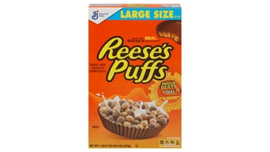 Reese's Puffs Chocolatey Peanut Butter Cereal Large Size