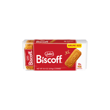 Lotus Biscoff Cookies Airline Size