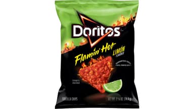 Doritos Flamin Hot Limon Flavored Tortilla Chips